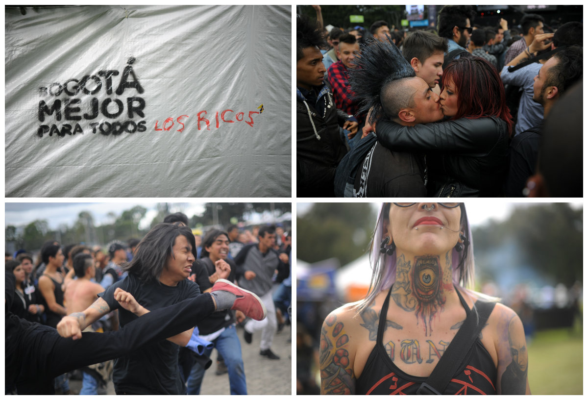 Las imágenes del cierre de Rock al Parque