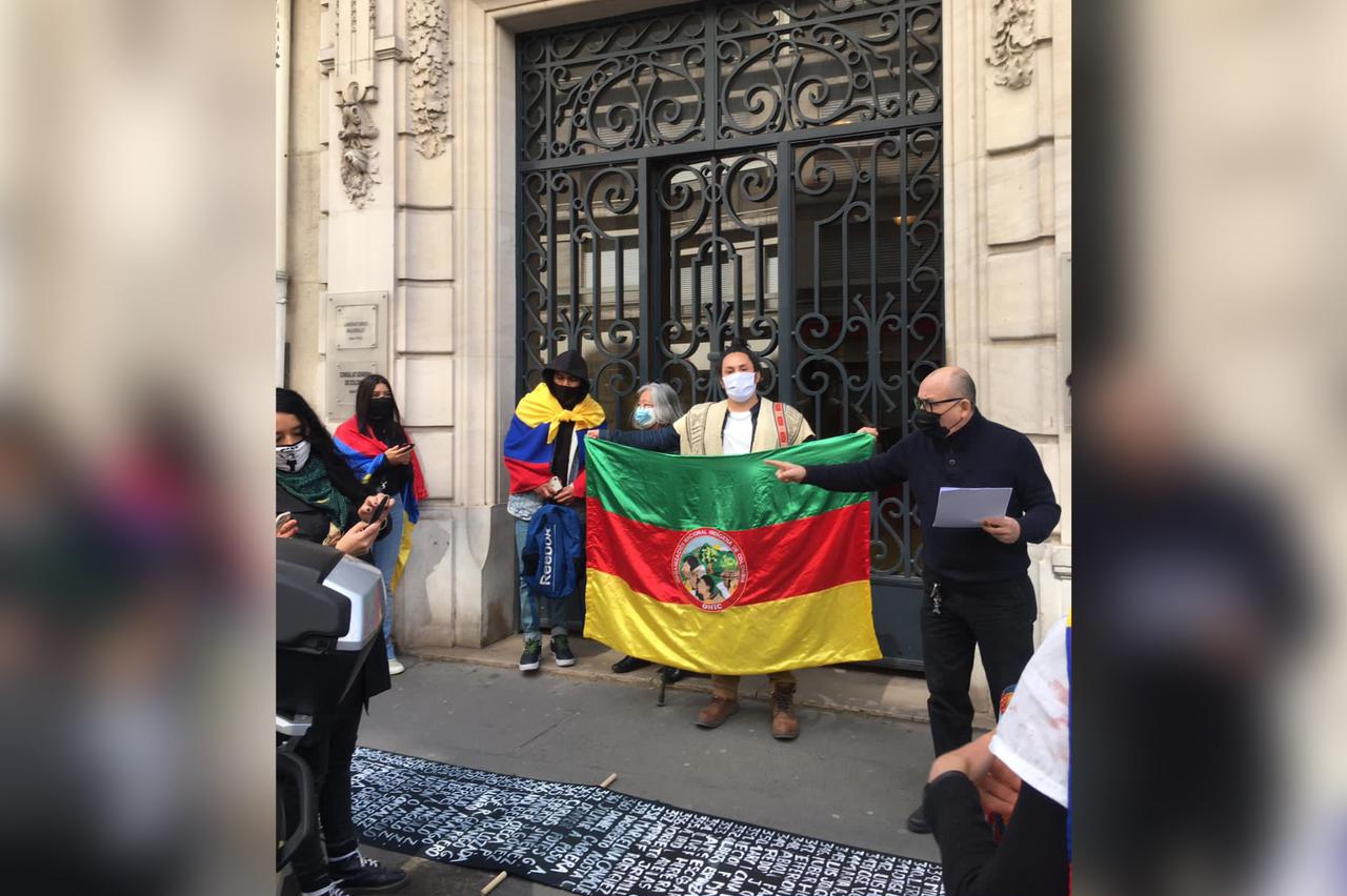 Colombianos en Francia