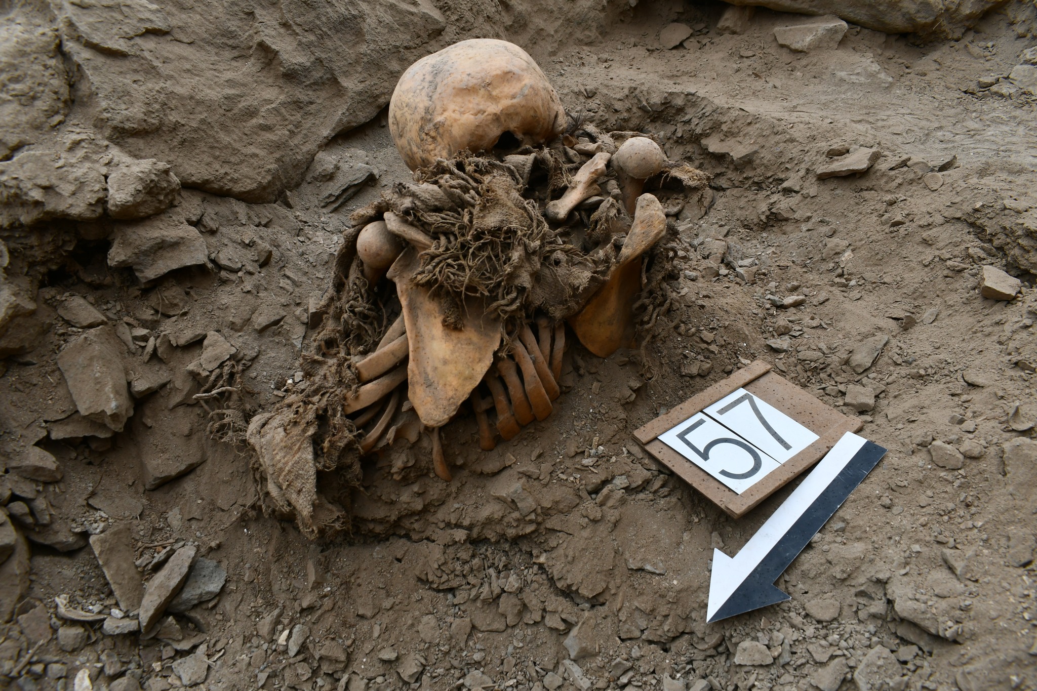 Las tumbas circulares que dan nuevas pistas sobre los funerales en el antiguo Perú