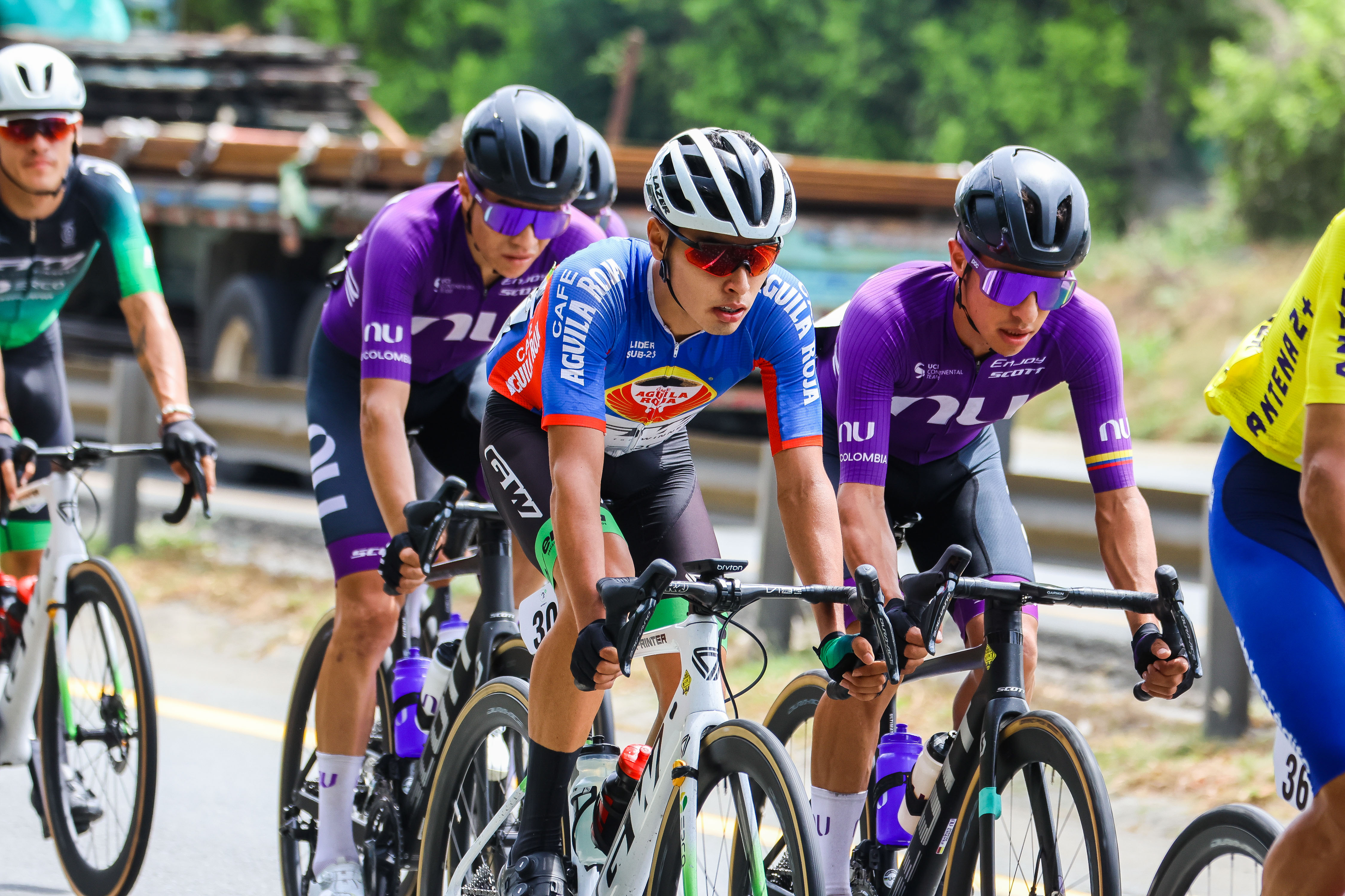Diego Pescador, futura estrella del ciclismo colombiano, ficharía por Movistar