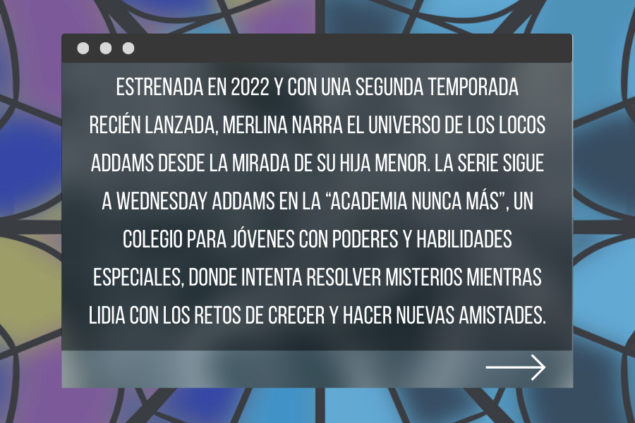 Representación LGBTIQ+ en el elenco de Merlina.