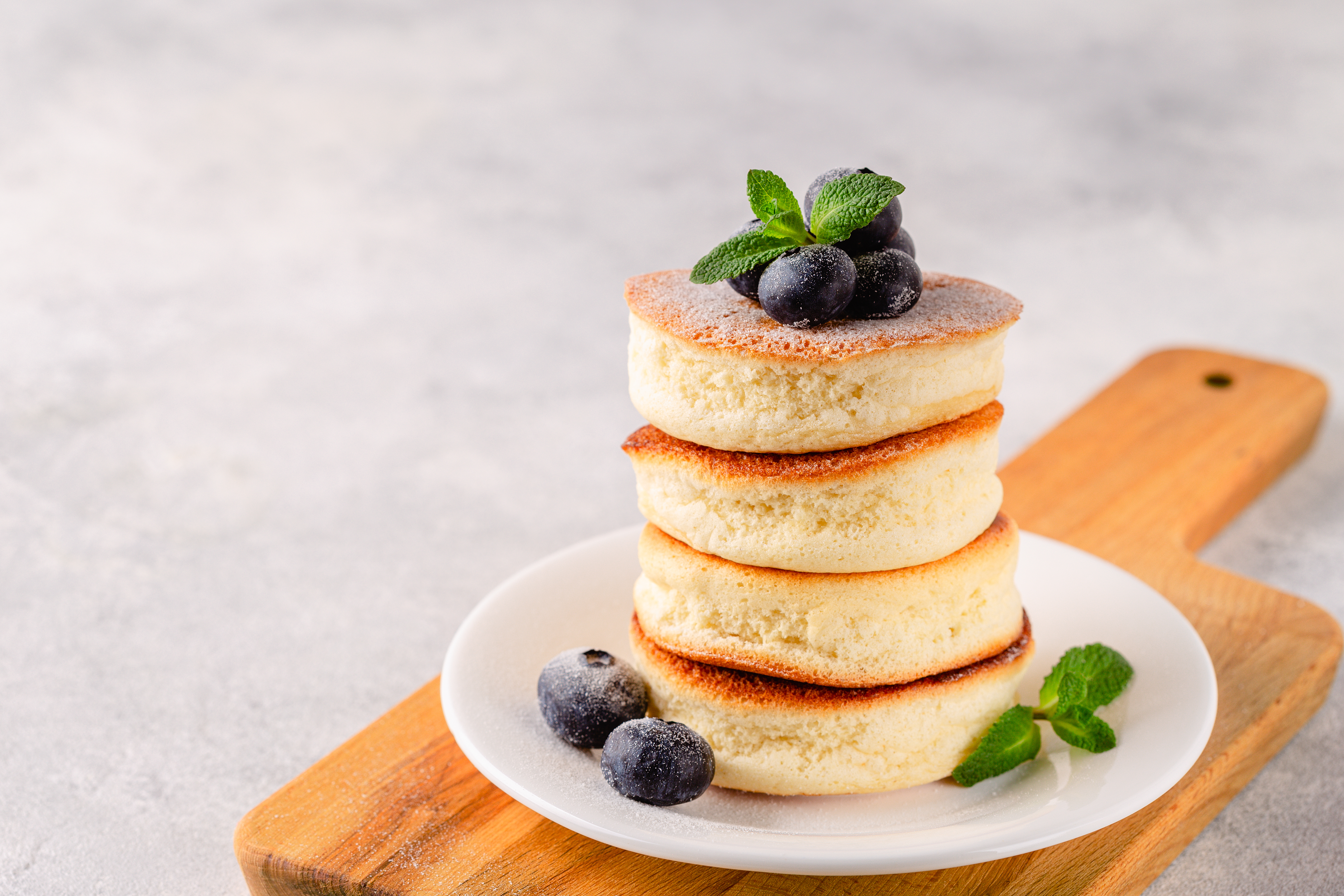 Receta para preparar “pancakes” japoneses