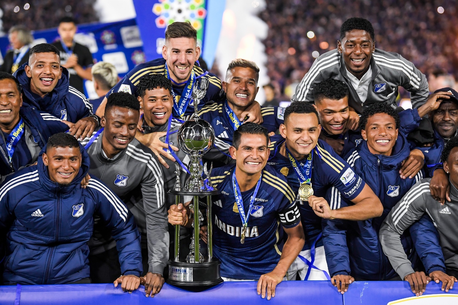 ¡Millonarios, campeón! Giordana y Castro dieron vuelta a la serie contra Junior