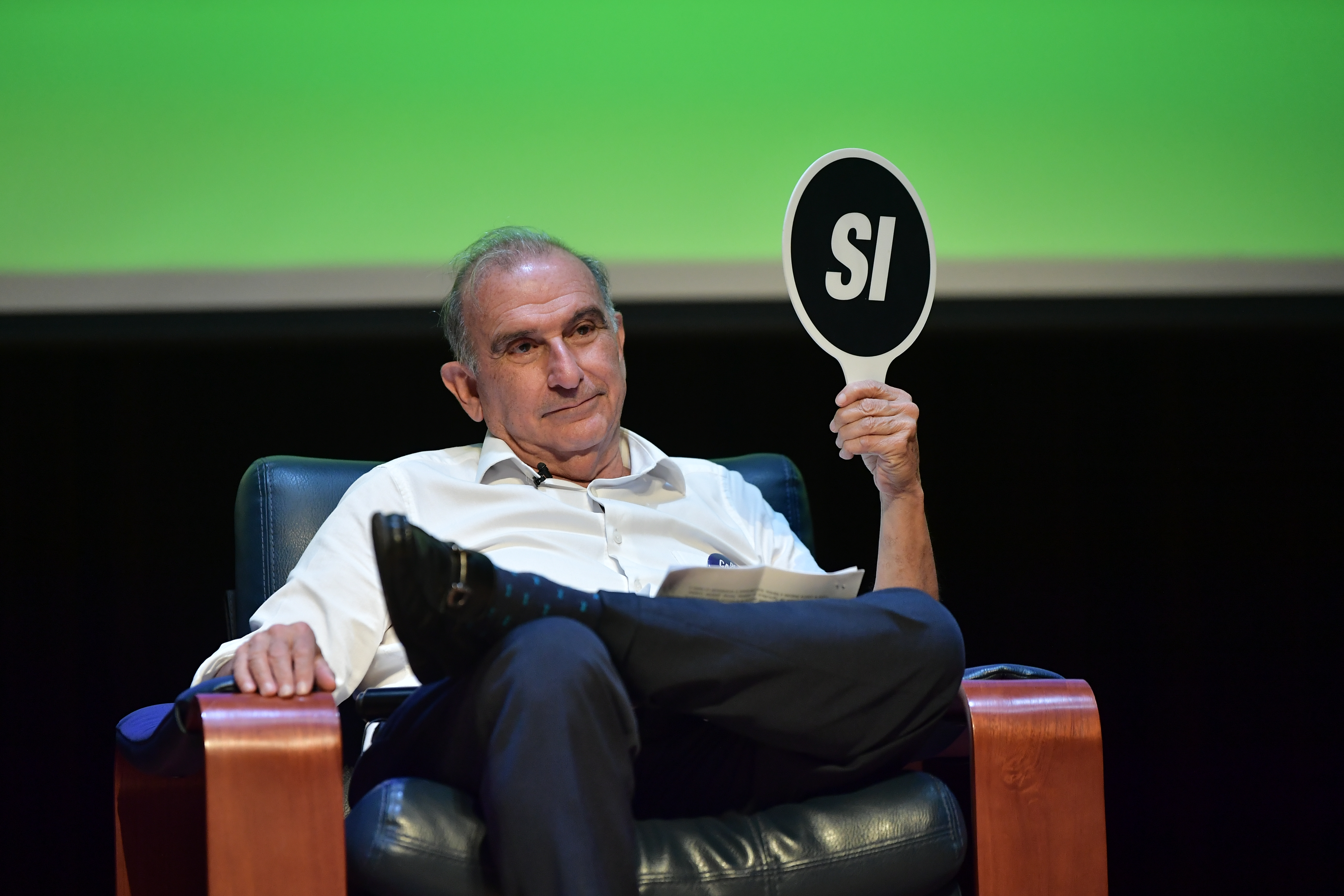 Durante el Foro de candidatos a Senado y Cámara en la Universidad Javeriana de Cali