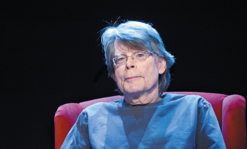 Stephen King nació el 21 de septiembre de 1947. Es autor de obras como “It” y “El resplandor”. / AFP