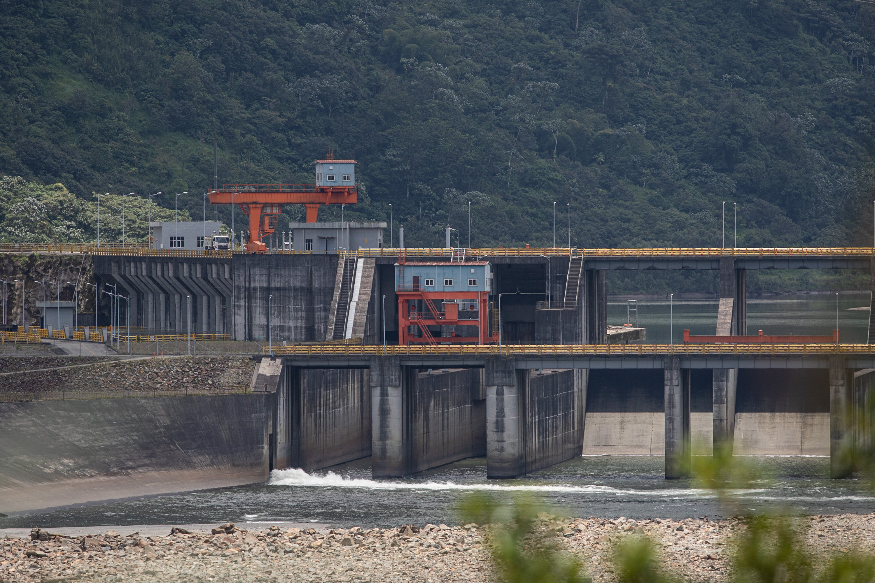 Represa hidroeléctrica Coca Codo Sinclair.