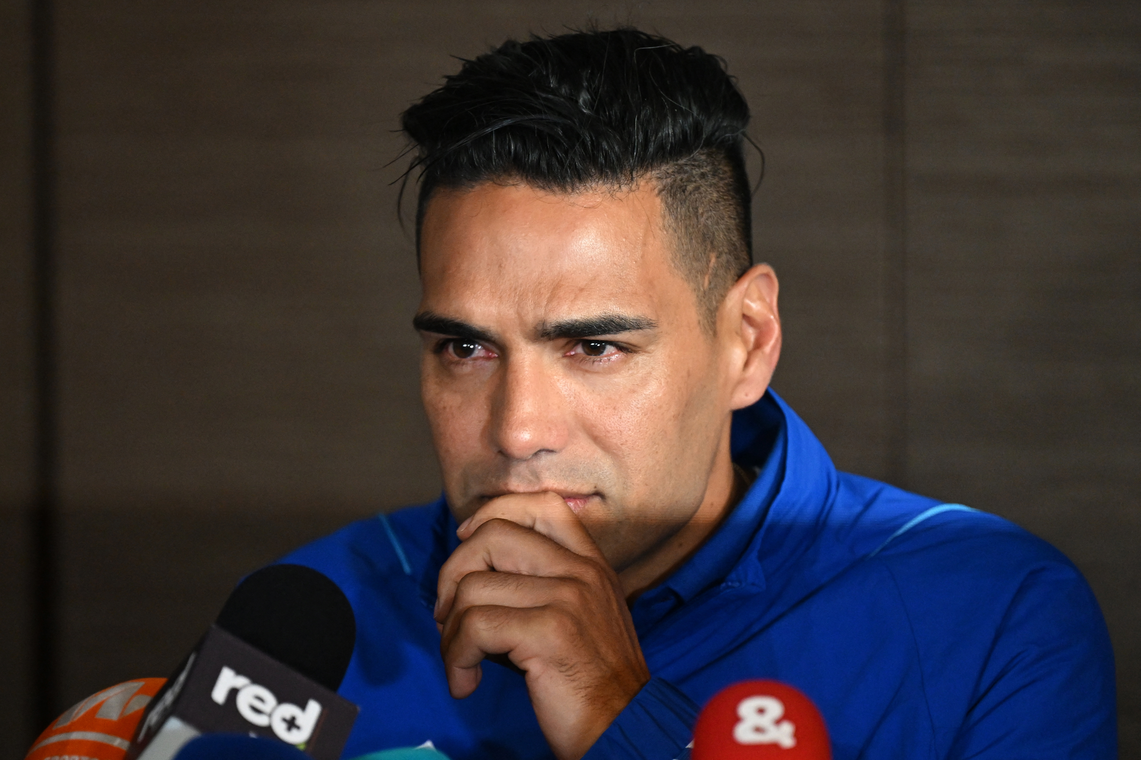 Falcao se quebró en llanto en plena rueda de prensa: “Vivir esto significa mucho”