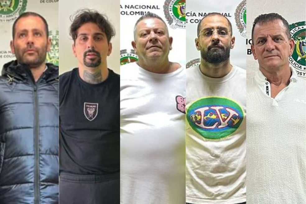 Mafia italiana en Colombia: estos son los cinco capos capturados en los últimos años