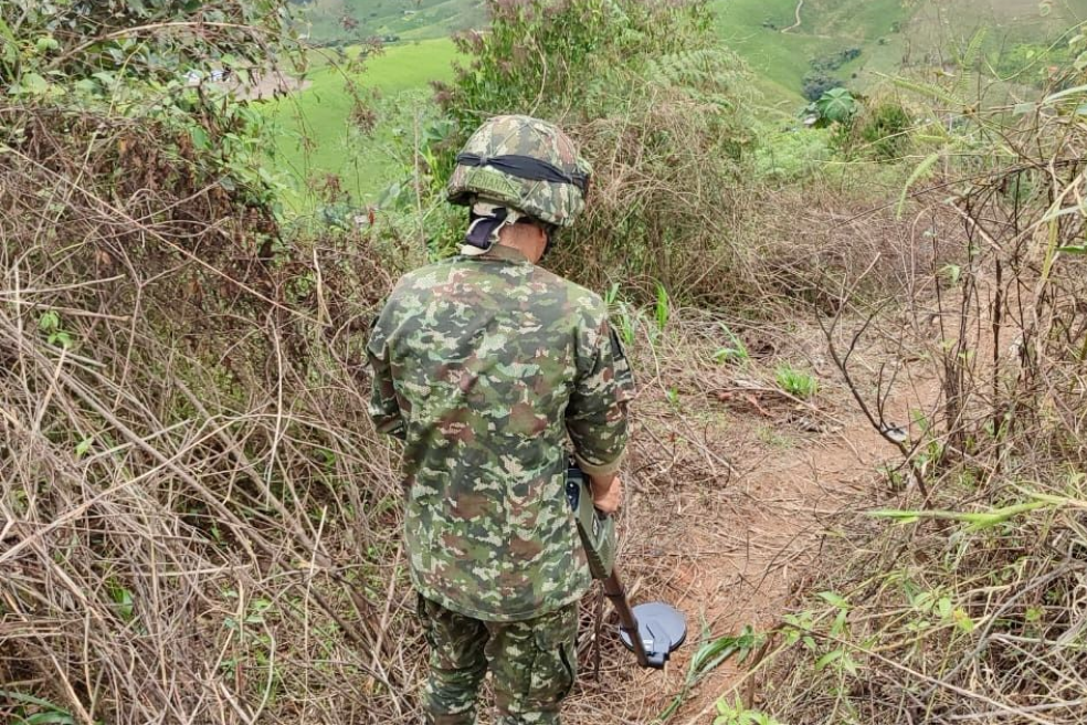 Cañón del Micay: desactivan 600 kilos de explosivos que serían de disidencias Farc