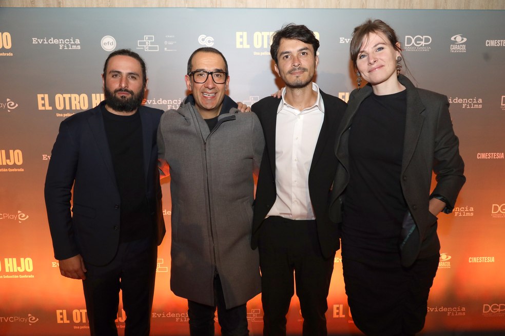 Franco Lolli, Daniel Garcia, Juan Sebastián Quebrada y Capucine Mahé