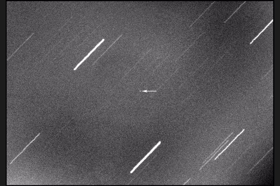 Así se vio el paso del asteroide 2001 FO32 cerca de la Tierra