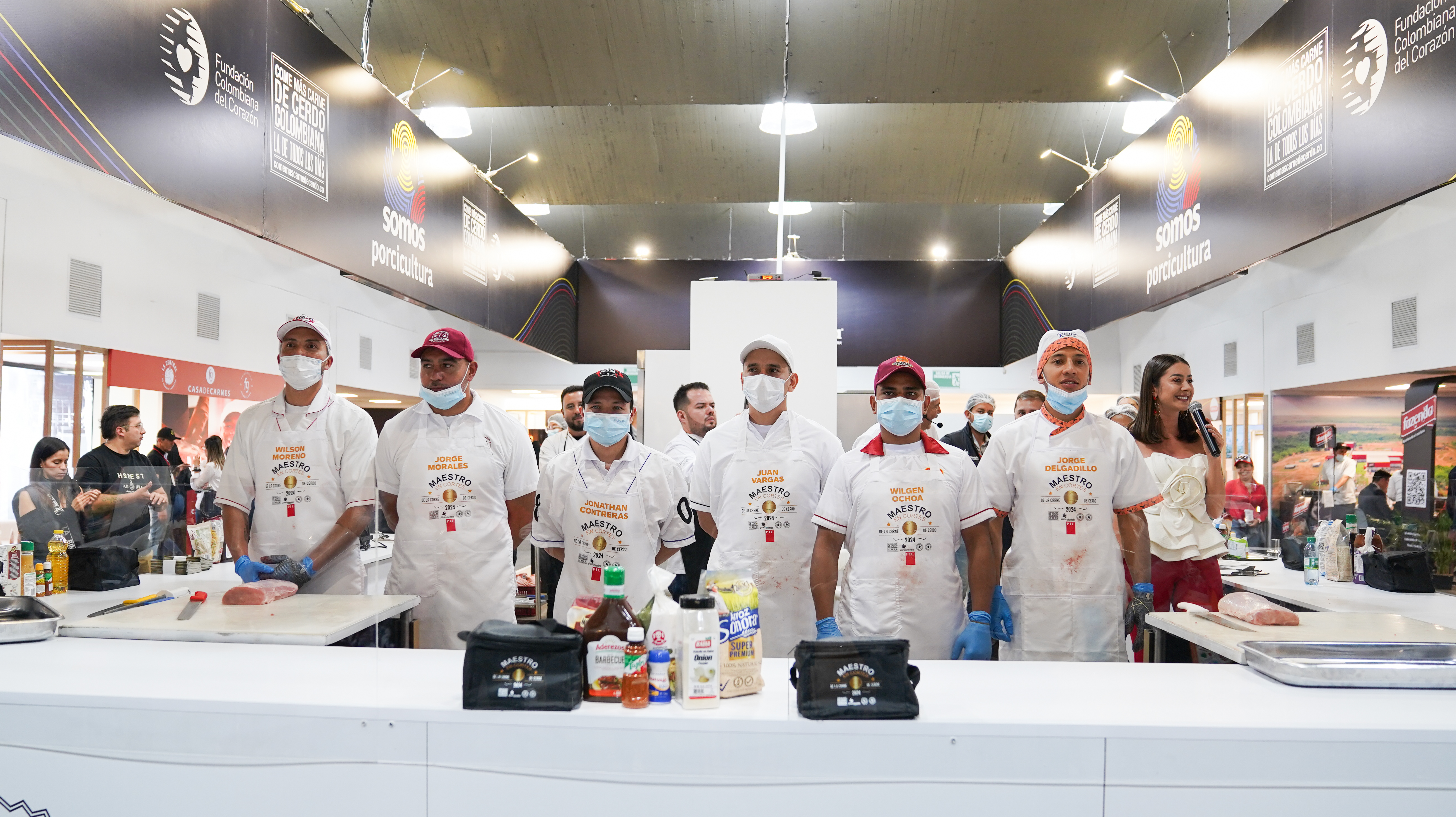 Los seis semifinalistas eran provenientes de Barranquilla, Cali, Medellín, Pereira y Bogotá.