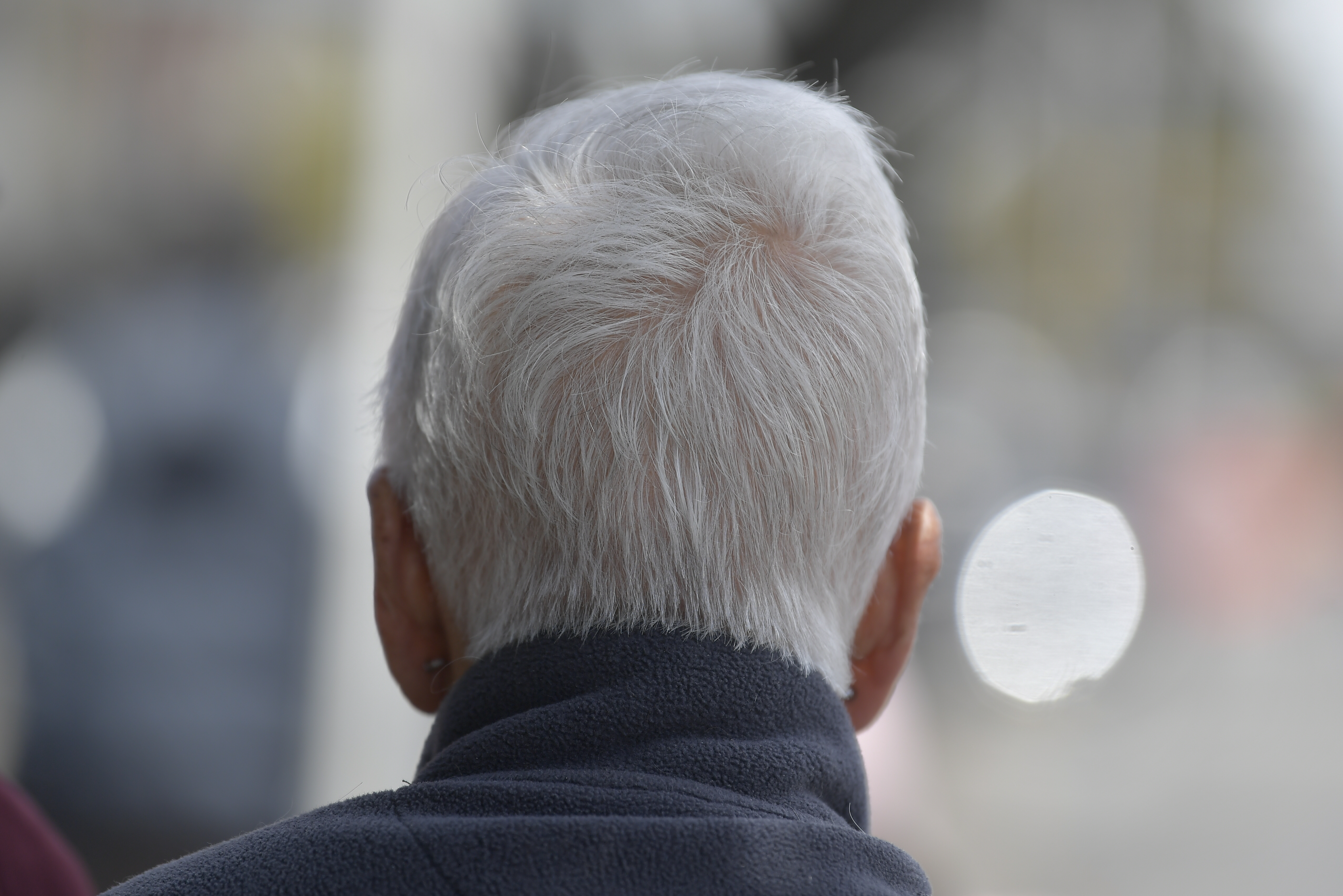 Personas de la tercera edad en Bogotá.