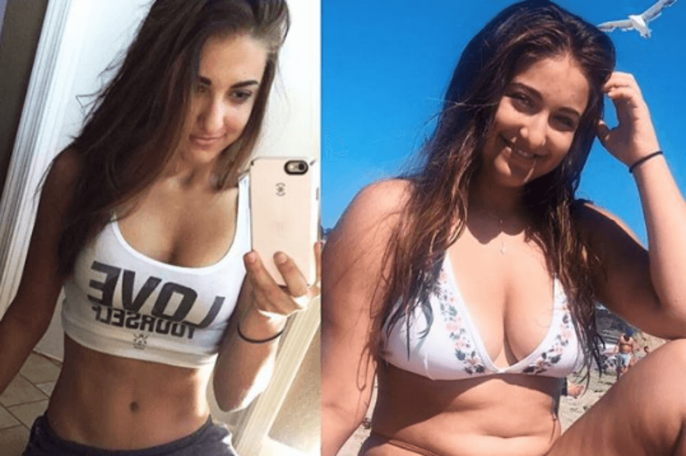 ‘Ámate a ti misma’, la campaña de una influenciadora que muestra sus kilos de más para romper estereotipos