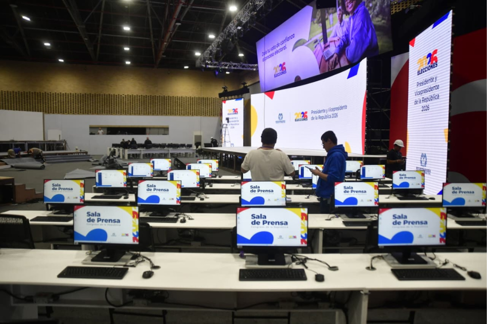 Colombia vota este 31 de mayo la primera vuelta presidencial del 2026 y todo el material electoral ya está distribuido en los 32 departamentos.