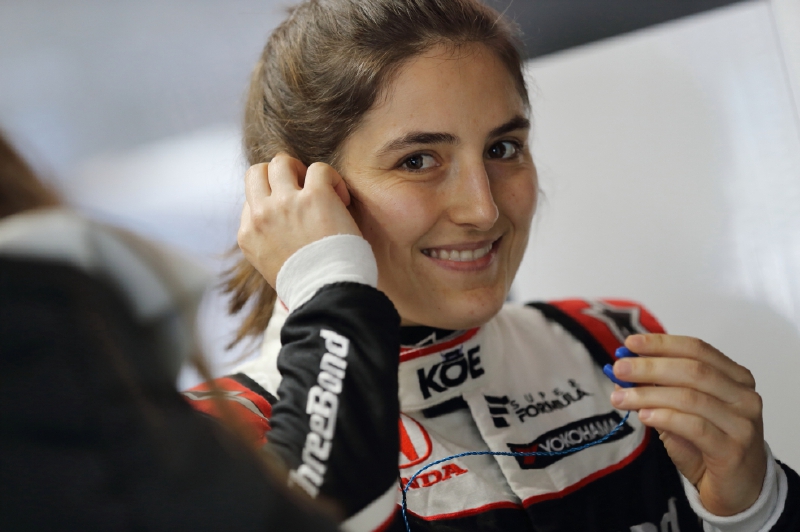 Tatiana Calderón correrá este fin de semana el Gran Premio de Alabama