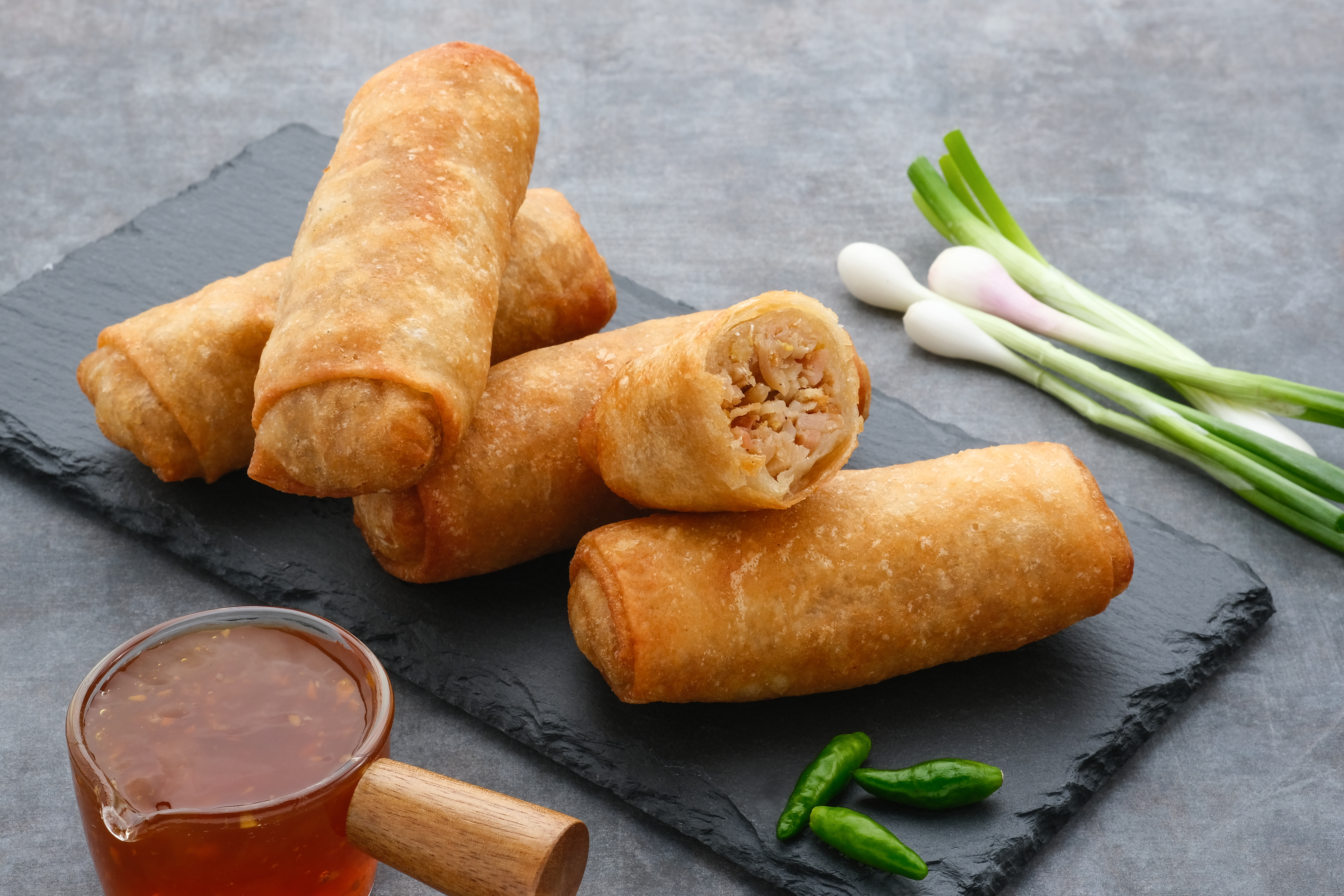 Masa casera para hacer lumpias o “spring rolls”