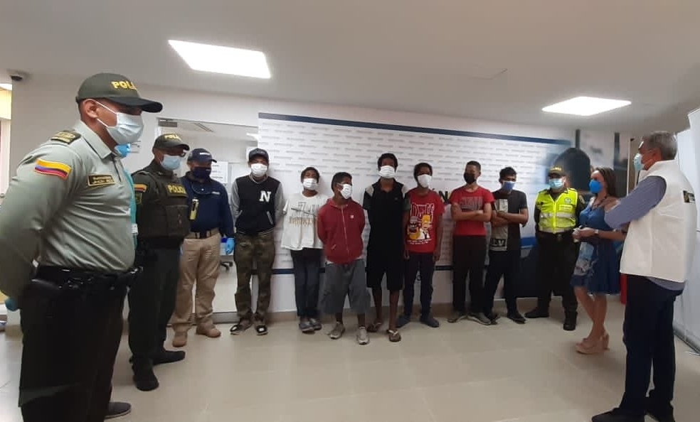Expulsan a 10 venezolanos de Bucaramanga por reincidencia en delitos