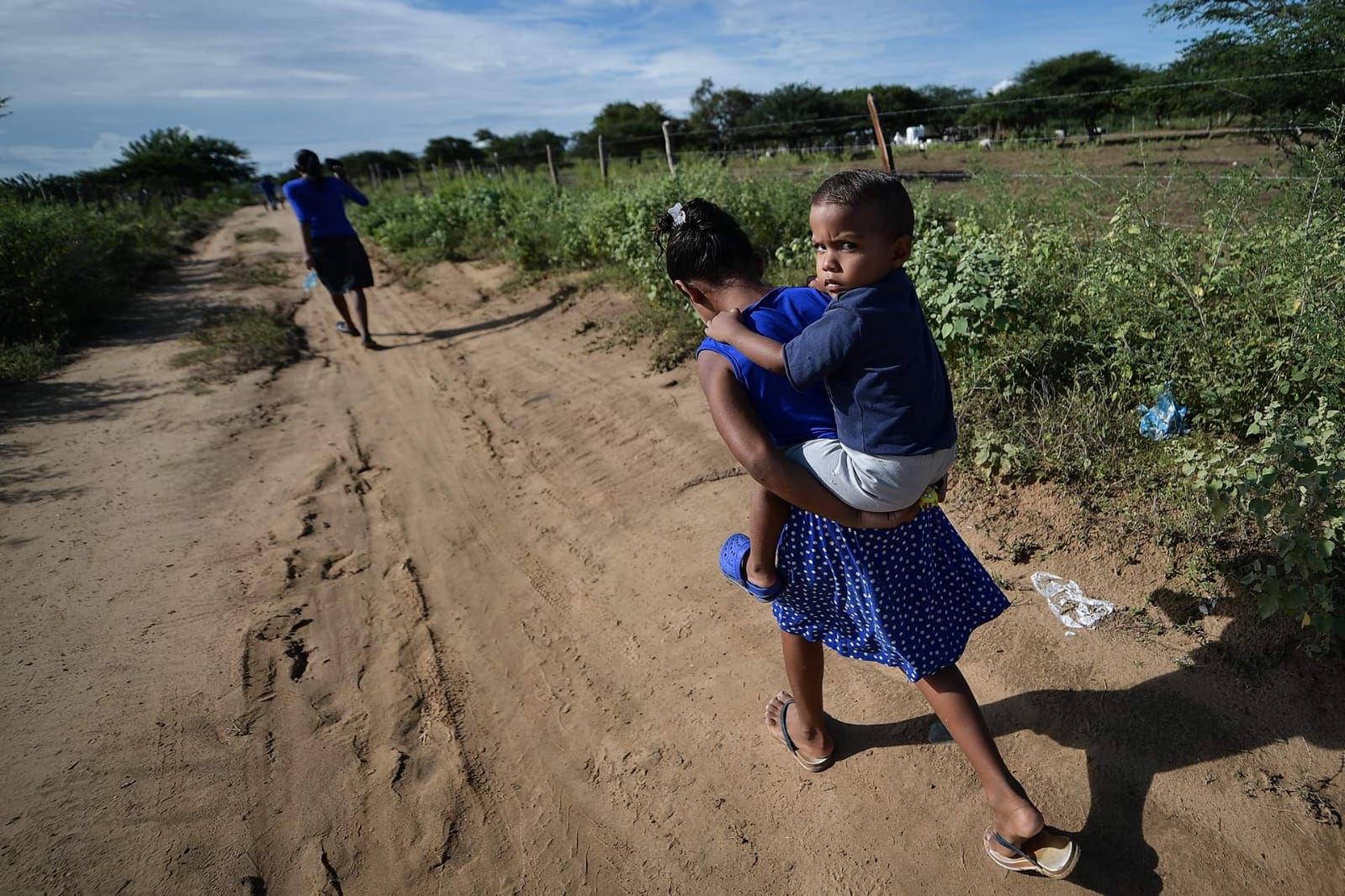 En fotos: la comunidad de La Guajira donde viven indígenas y venezolanos