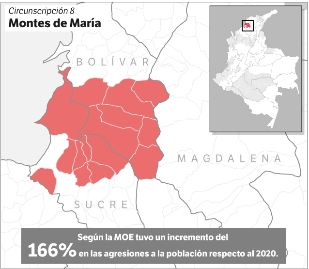 Esta es la situación que alerta la Misión de Observación Electoral (MOE).