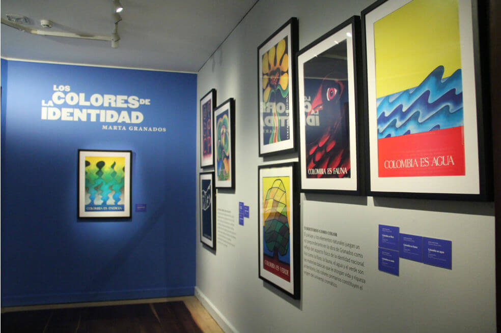La bandera de Colombia y el arte del diseño gráfico en el Museo Nacional