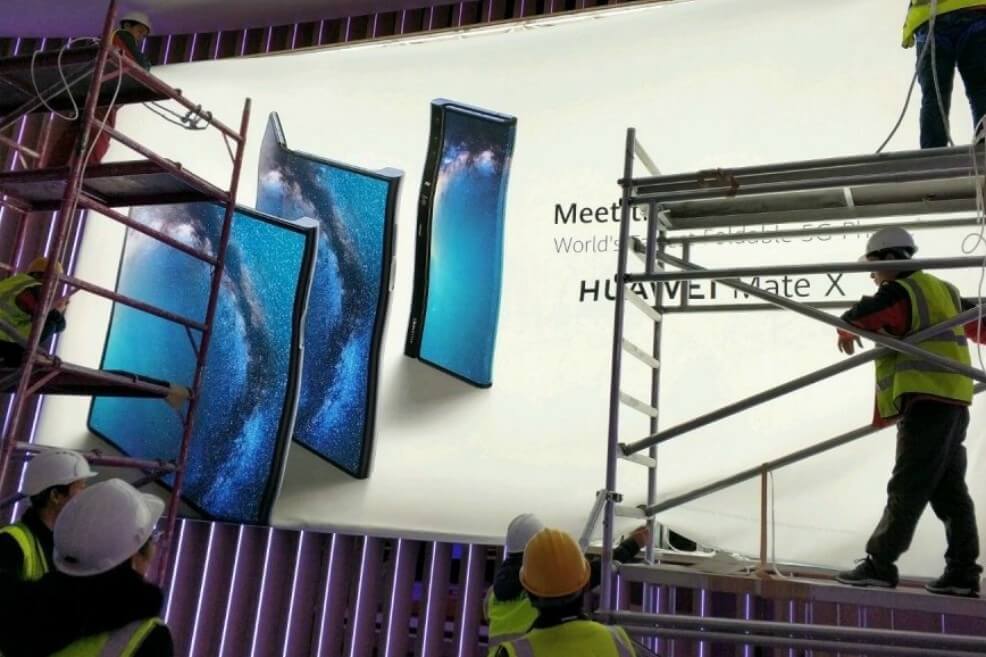 Se filtran imágenes del que sería el teléfono plegable de Huawei
