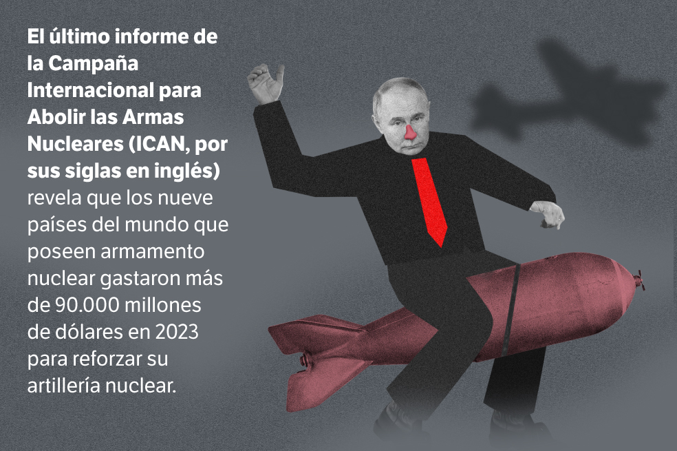 ¿Más leña al fuego? Inversión en armas nucleares aumenta en tiempos de guerra