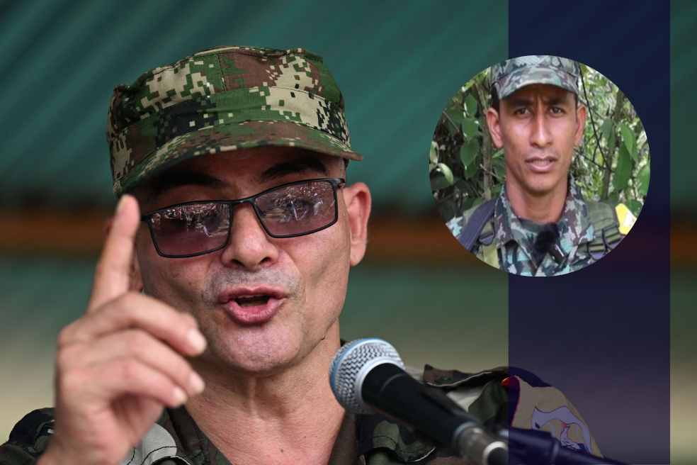 Él es alias “Giovanny”, segundo alfil de “Ivan Mordisco” que se entregó en Cauca