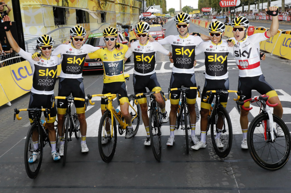 Sky, la nueva dinastía del ciclismo