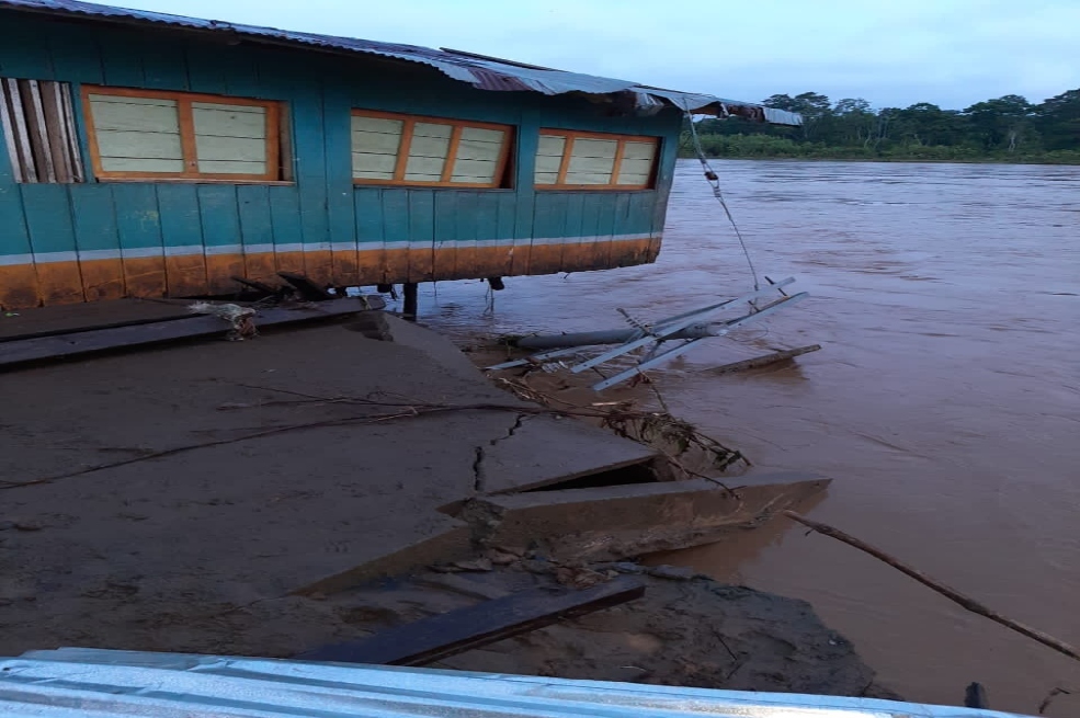 Unas 800 familias fueron afectadas por las lluvias en Vigía del Fuerte, Antioquia