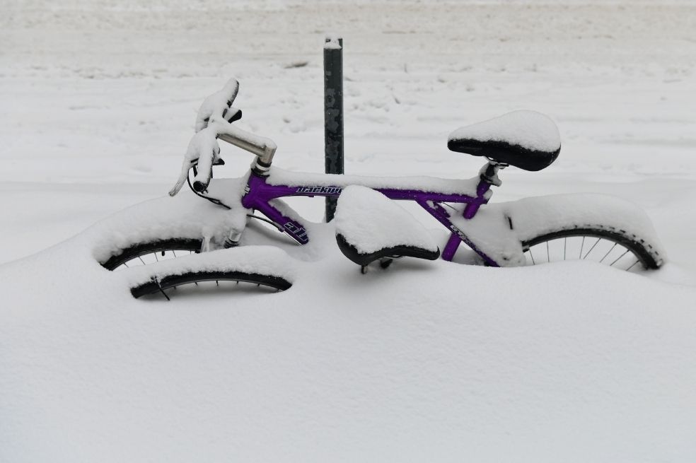 Pero la tormenta de nieve también destaca el abismo de la desigualdad.