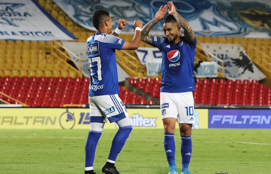 Millonarios dio el golpe y goleó 3-0 a Nacional