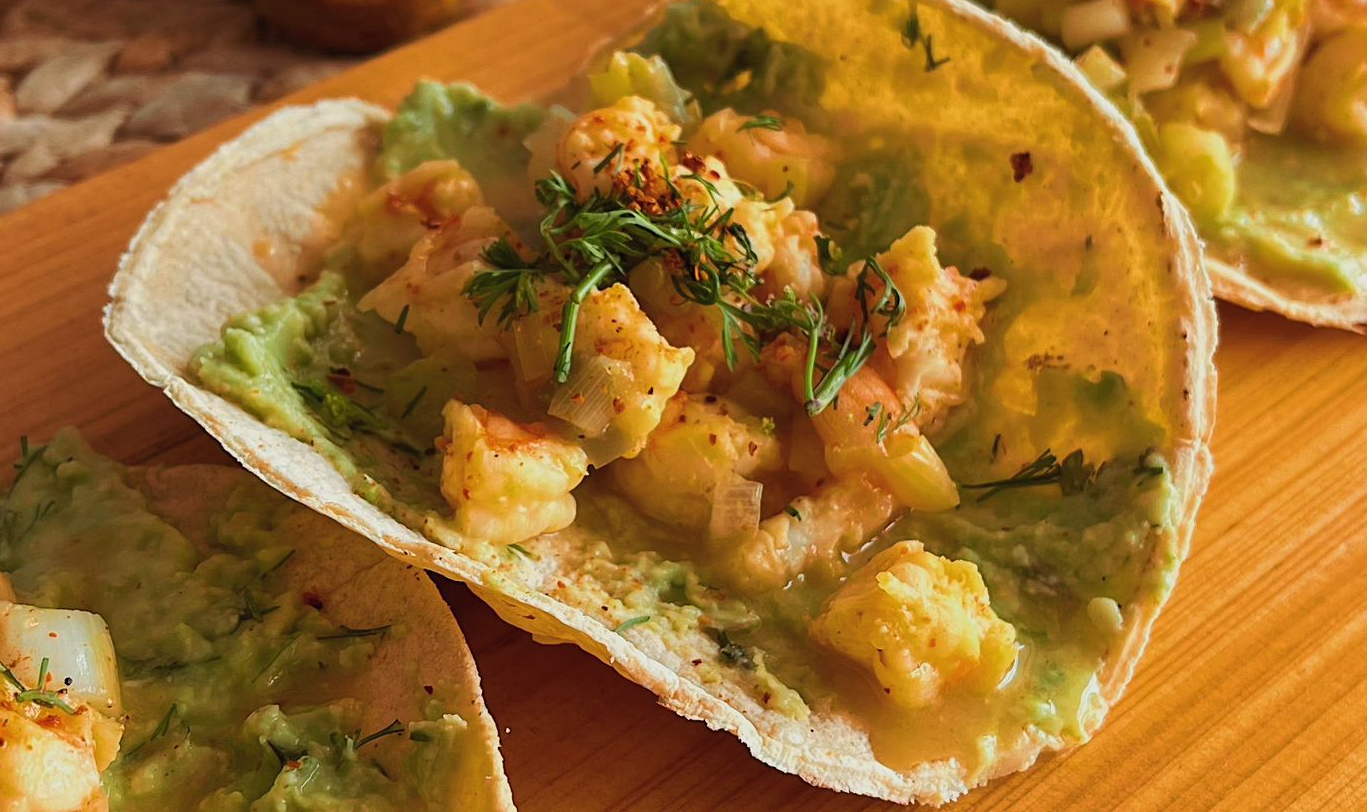 Receta para hacer en 20 minutos: tostadas con camarón