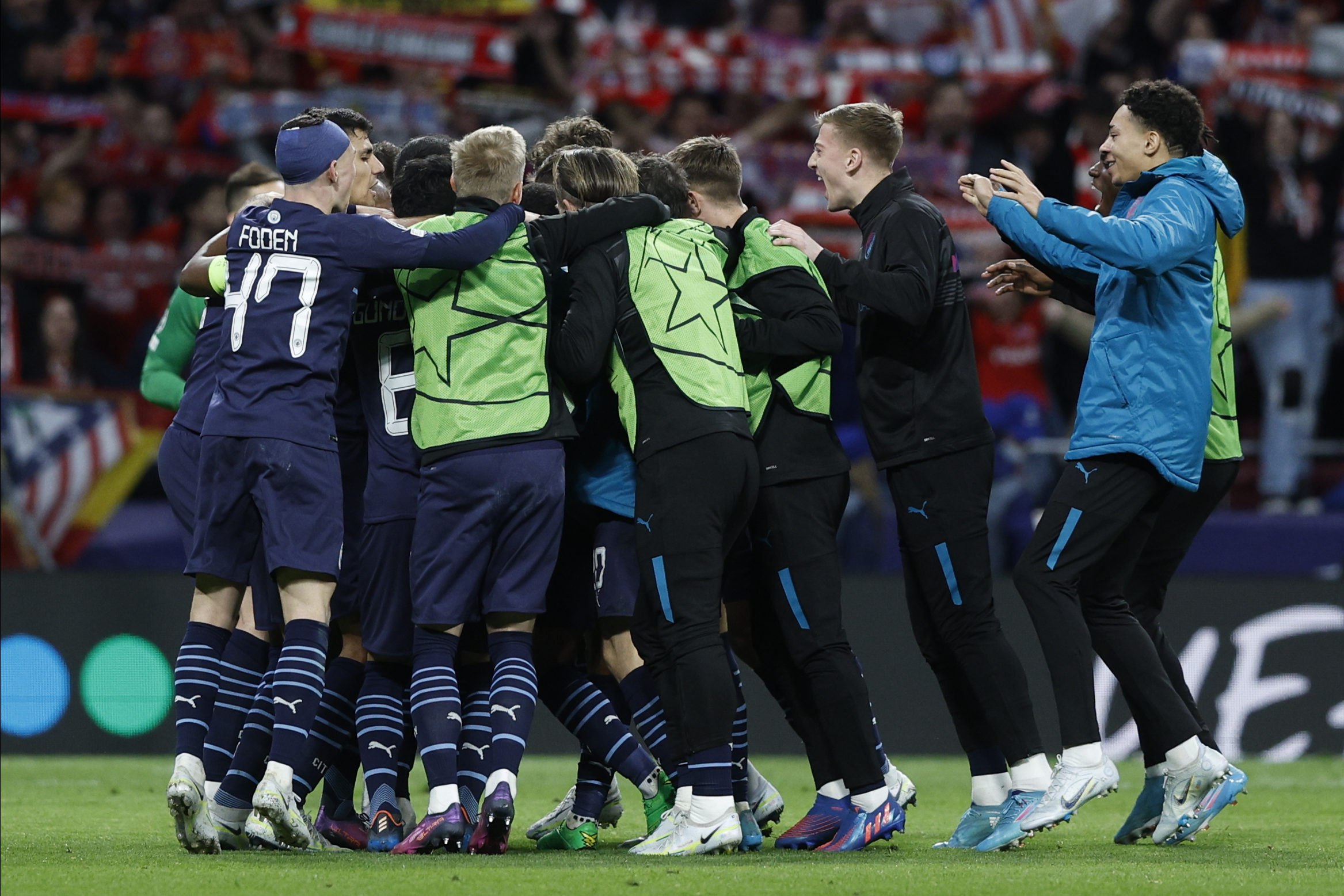 Champions: Man. City clasificó a semifinales tras sufrir ante Atlético de Madrid