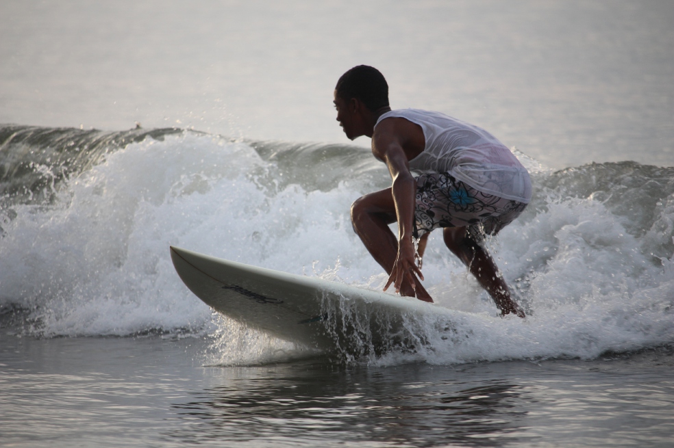 Los niños surfistas del Chocó