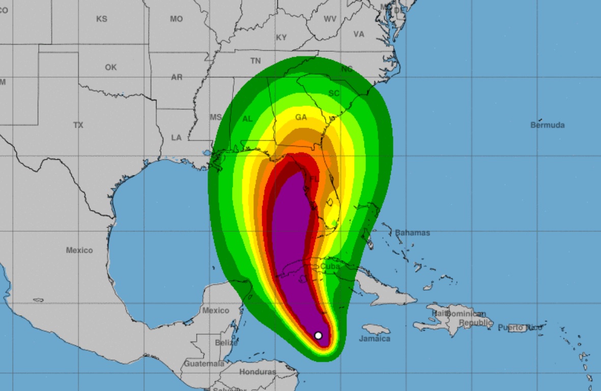 La tormenta tropical “Ian” ya se convirtió en un huracán
