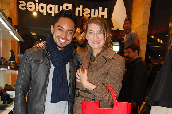 Celebridades en la nueva colección de Hush Puppies en Bogotá