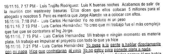 Luis Carlos Hernández, hijo de Rodolfo Hernández, dice que movió sus fichas para ayudar a Vitalogic.