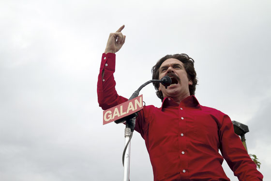 El caso Galán en la serie Pablo Escobar