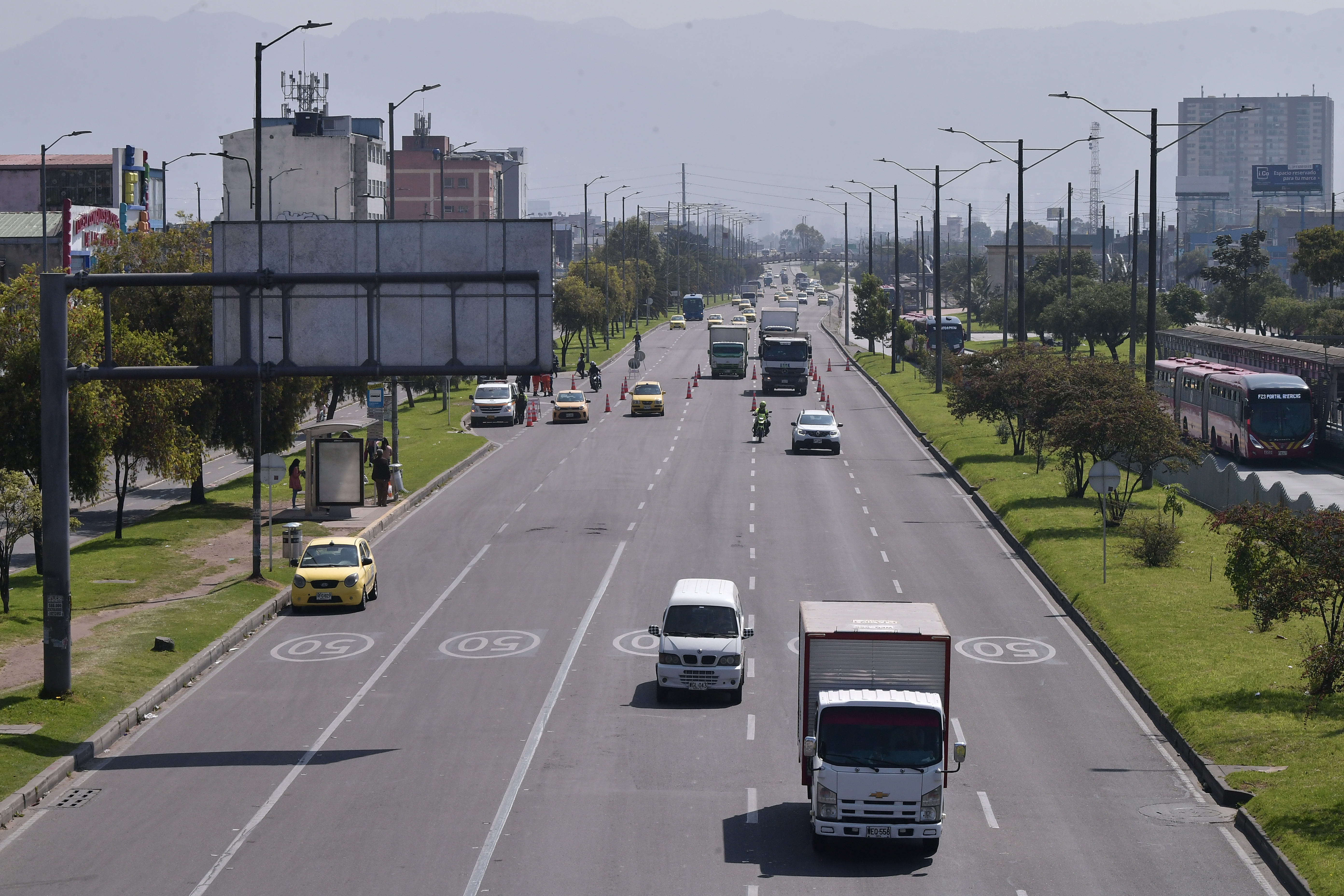 Ojo conductores: habrá cambios en el contraflujo de la Av. Américas