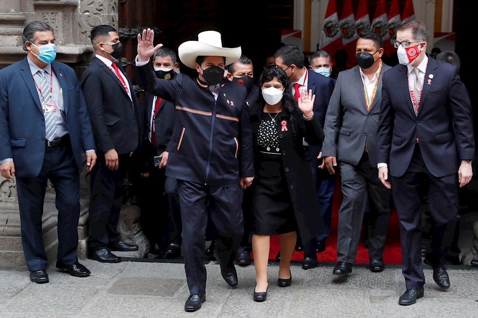 Pedro Castillo ya es el presidente de Perú