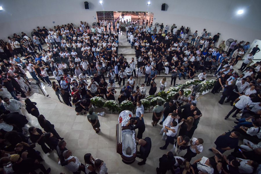 Valledupar despide al músico Omar Geles, fallecido en esa ciudad el 21 de mayo.