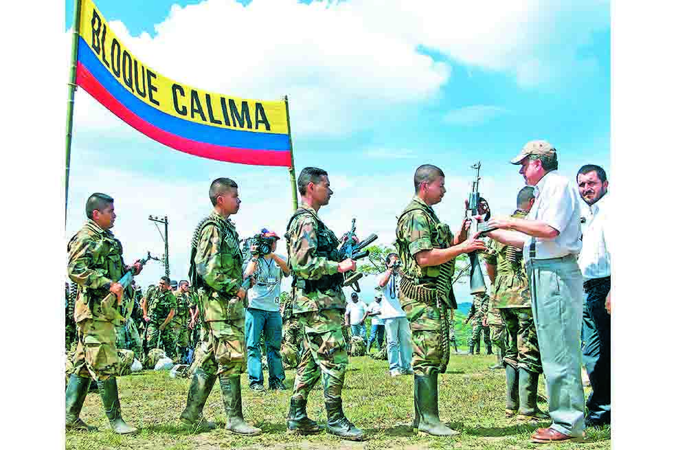 El bloque Calima de las autodefensas, bajo el mando de Éver Veloza, alias “HH”, se desmovilizó en 2004.