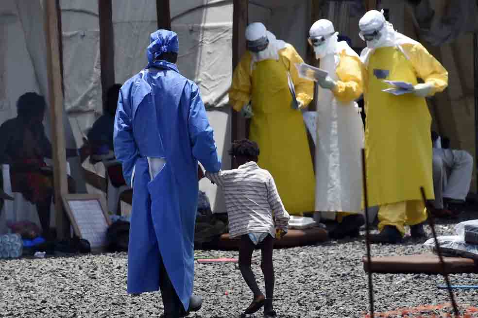Batallando contra el ébola