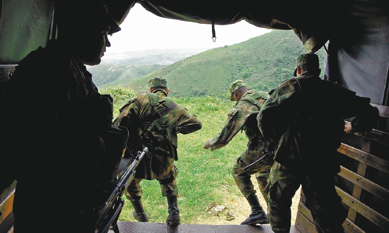 El conflicto colombiano ha durado más de cincuenta años y ninguna región del país ha estado excenta. / Alejandra Parra.