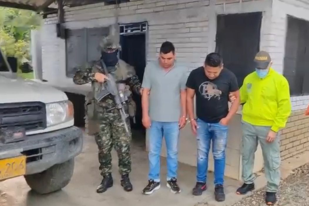 Capturan a presuntos disidentes de las Farc con 1.200 kilos de cocaína en Cauca