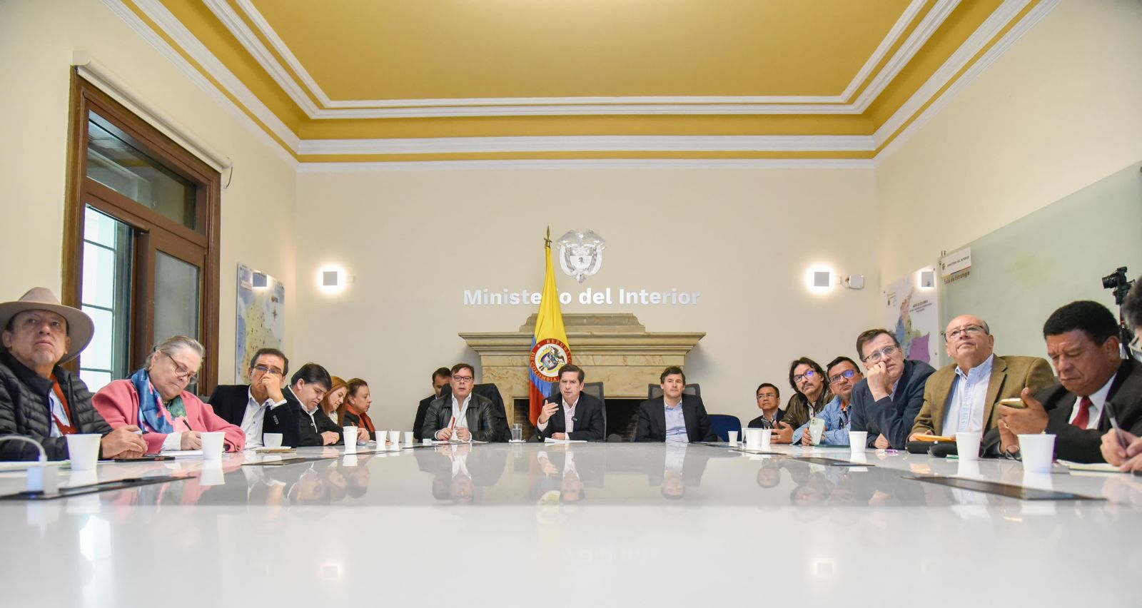 Mininterior convocó a sindicatos para apoyar plan de choque y acuerdo nacional
