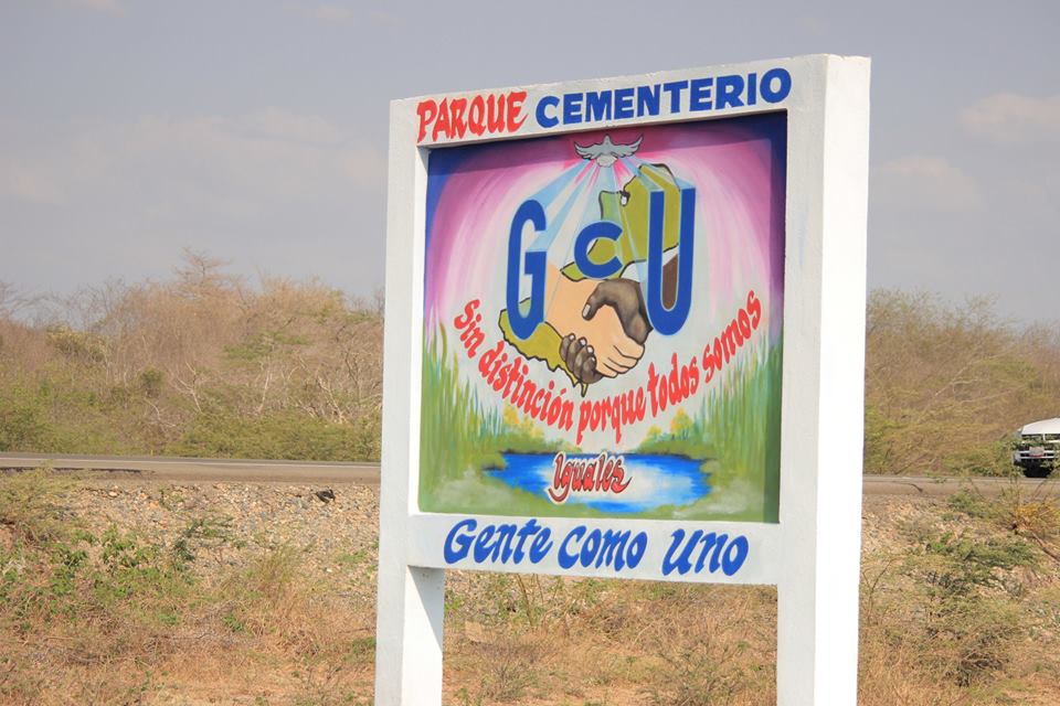 El cementerio se encuentra ubicado en Riohacha, capital de La Guajira.