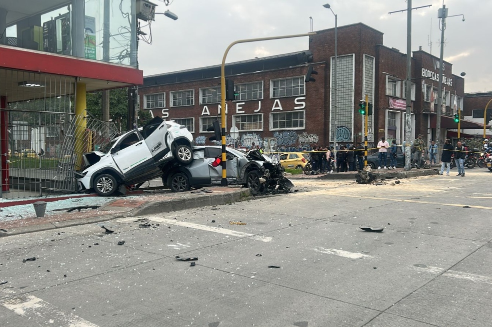 Una persona murió en accidente vehicular en la calle 13 de Bogotá