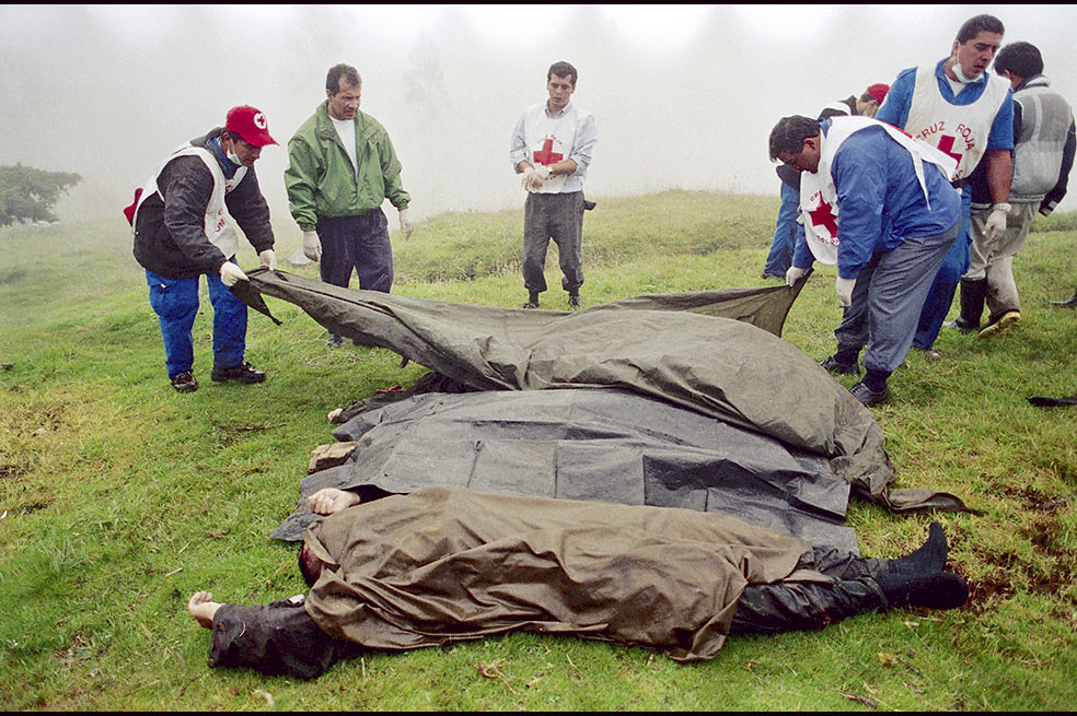 En la masacre de Gutiérrez (Cundinamarca), en 1999, fueron asesinados 38 soldados. / Archivo